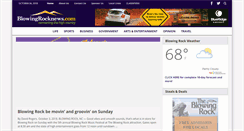 Desktop Screenshot of blowingrocknews.com